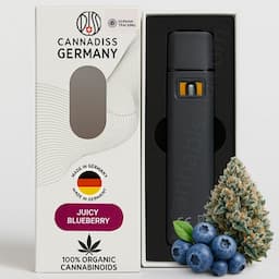 Вейп с «ТГК эффектом» «Blueberry» — Hybrid 1 ml — мініатюра 1