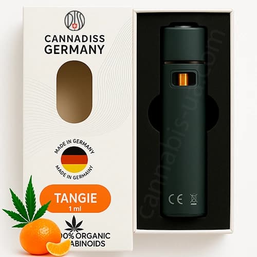 Вейп с маслом каннабиса «Tangie» Hybrid 1 ml — фото 1